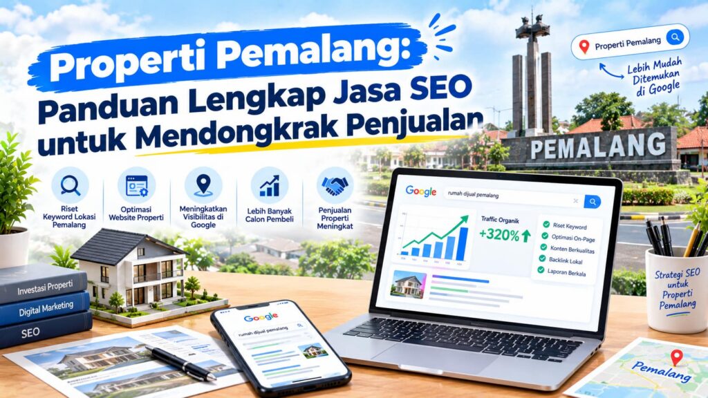 Jasa SEO properti Pemalang untuk meningkatkan peringkat website di Google