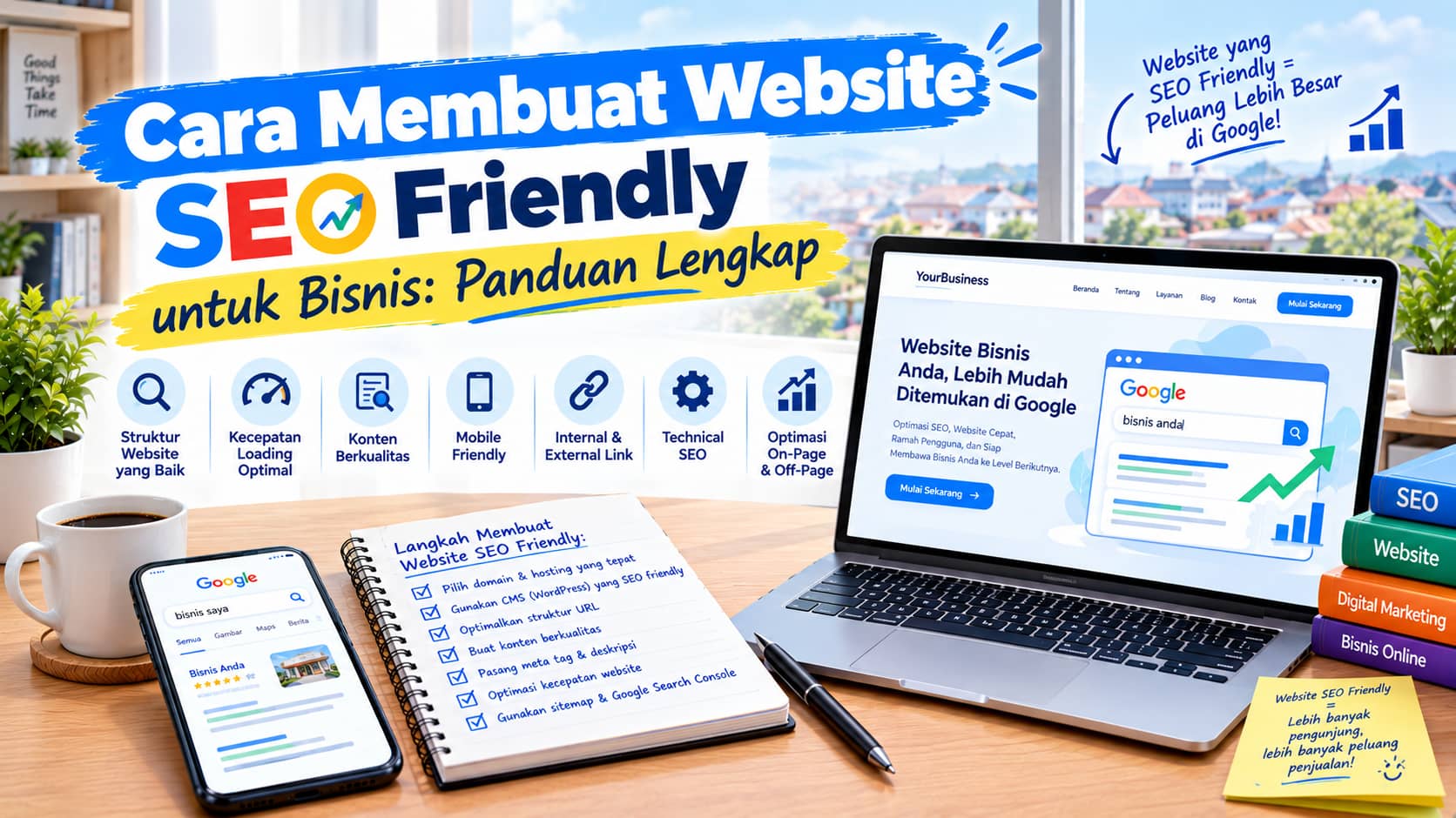 Cara Membuat Website SEO Friendly untuk Bisnis: Panduan Lengkap